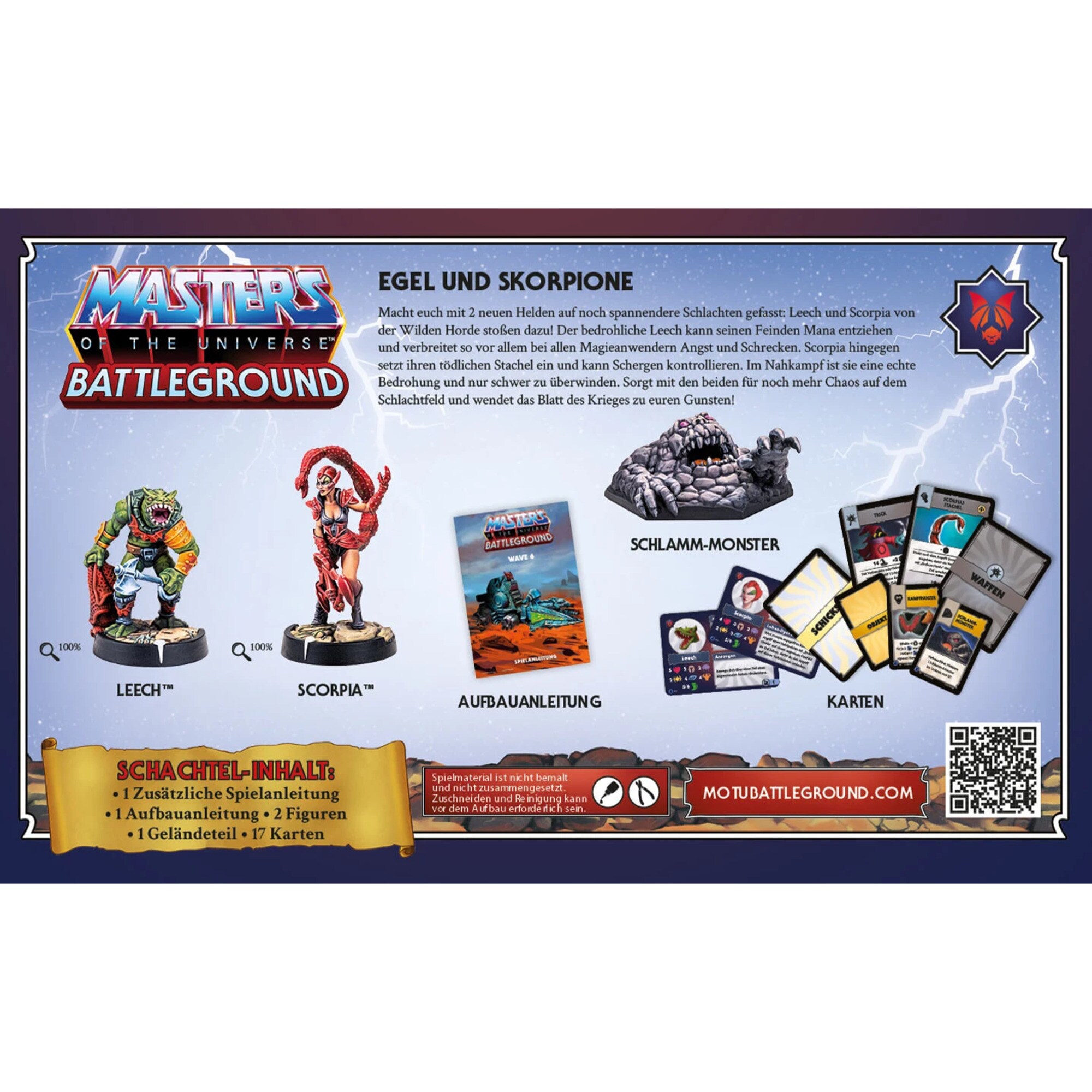 Asmodee Brettspiel Masters of the Universe: Battleground Wave 6 - Evil Horde Faction