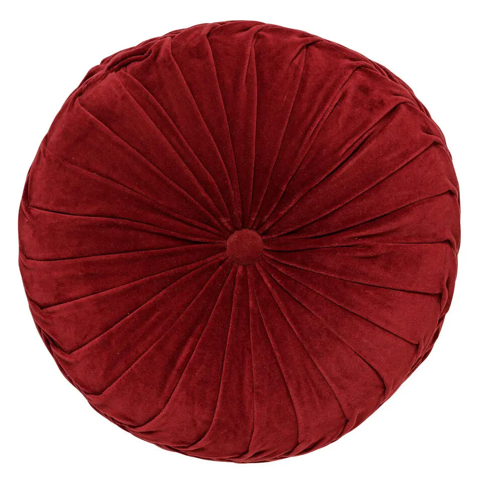 Sierkussen Kaja - Merlot - Ø40 cm