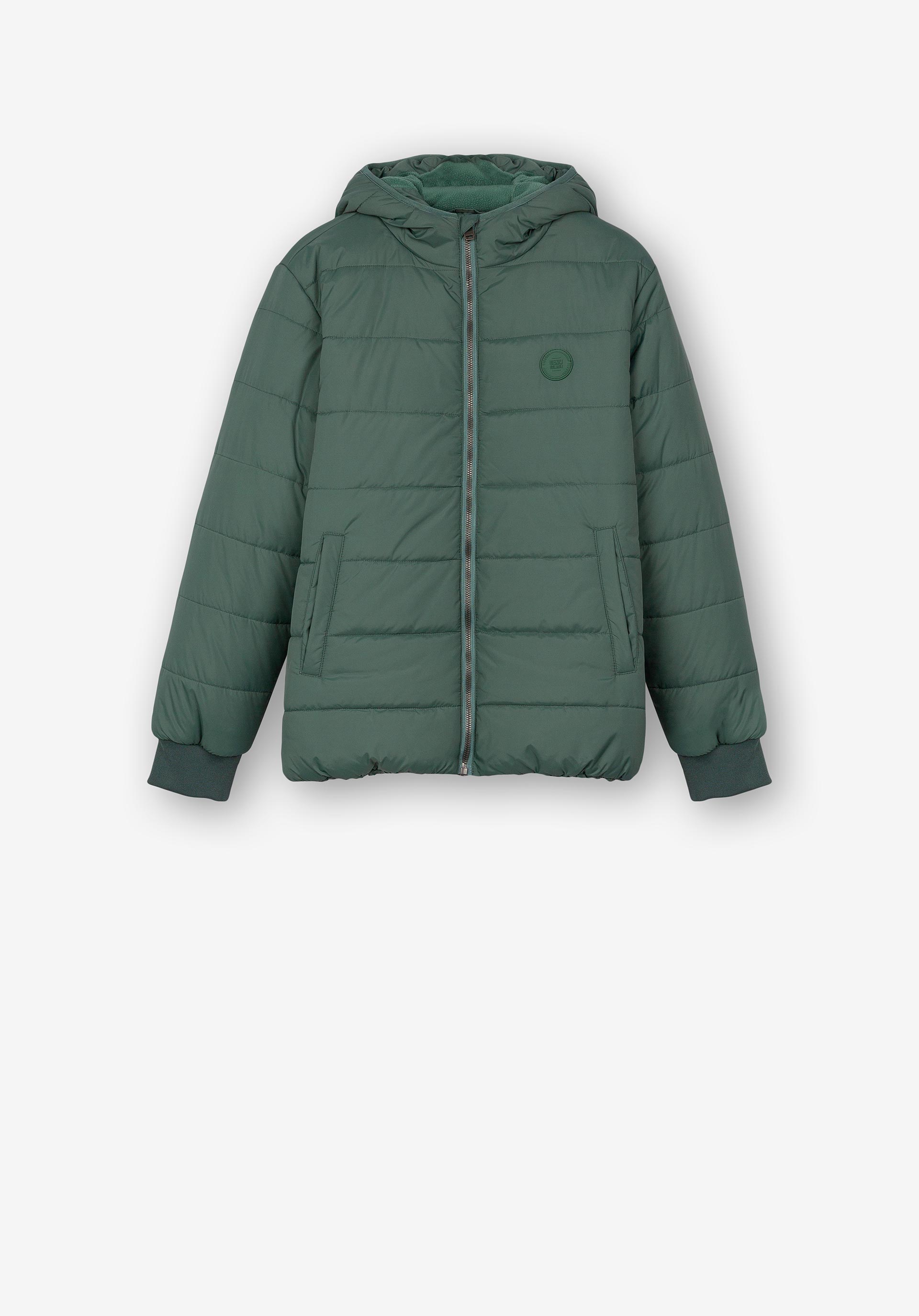 Casaco Acolchoado com Capuz Water Resistant
