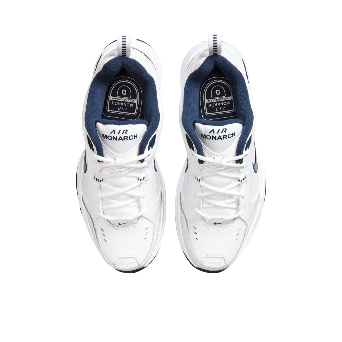 NIKE-Monarc_4-m-w-Baskets - Talon plat - Blanc
