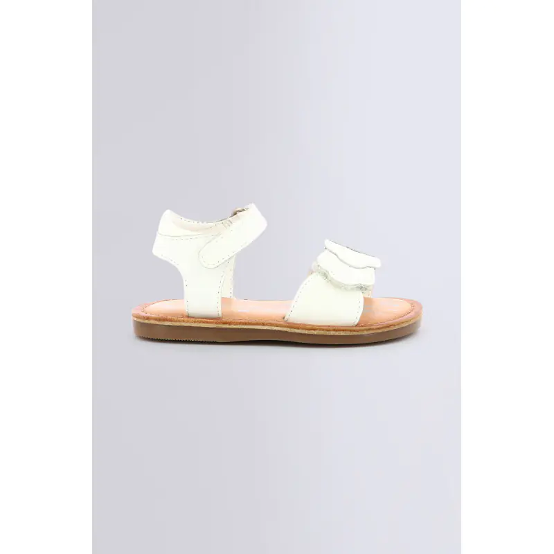 DYASTAR BLANC SANDALES Cuir Fille