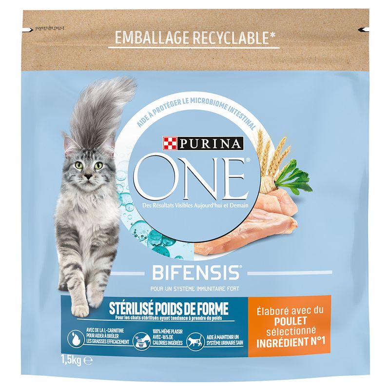 PURINA ONE Chat Stérilisé poulet