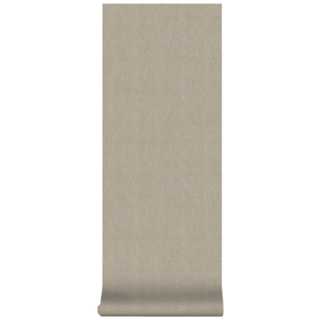 Vliesbehang Watersilk plain warm bruin (dessin 125090)