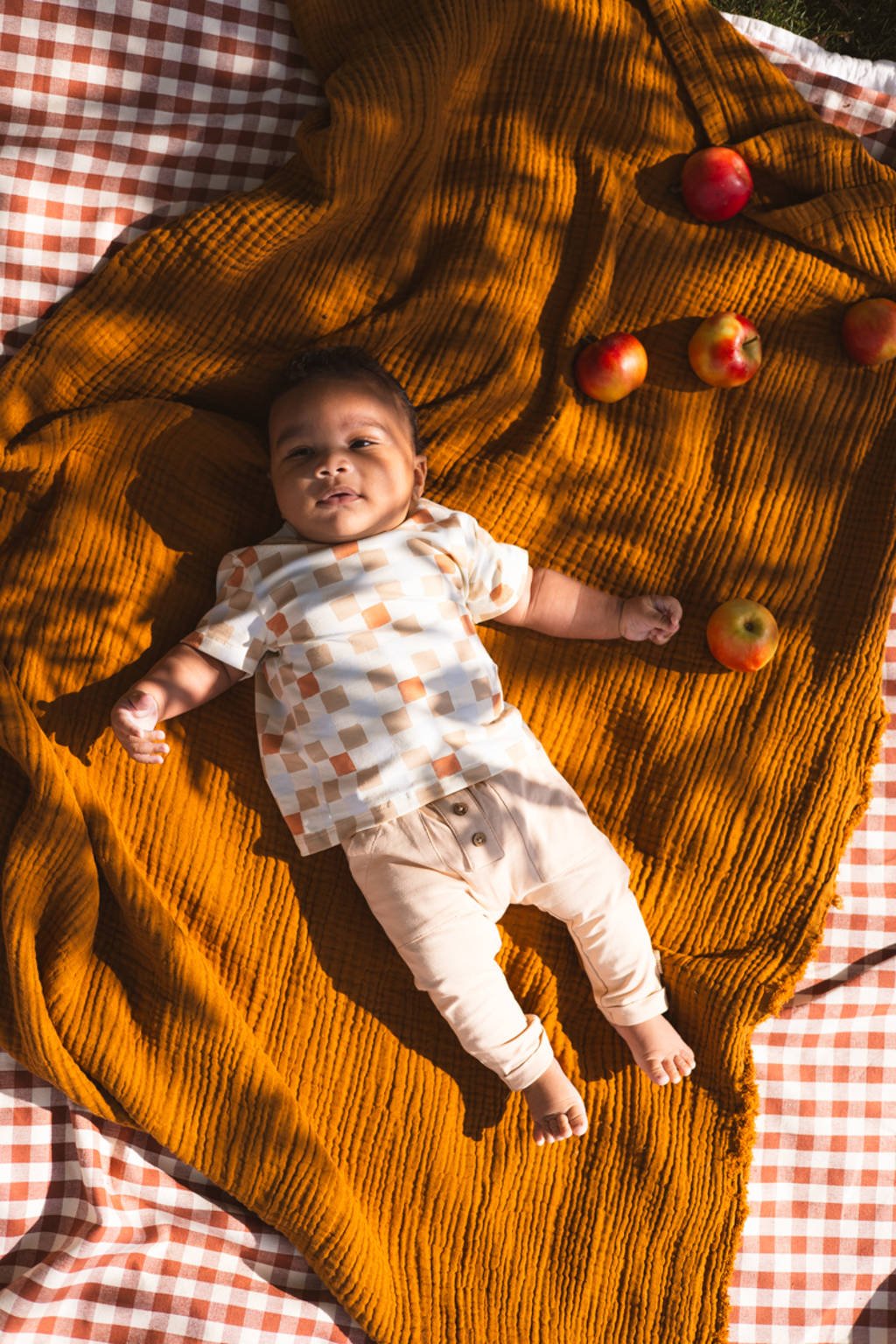 Quapi regular babybroek beige