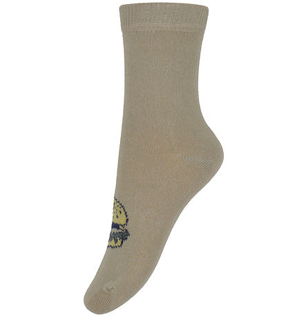 Minymo Socken - 3er-Pack - Timberwolf