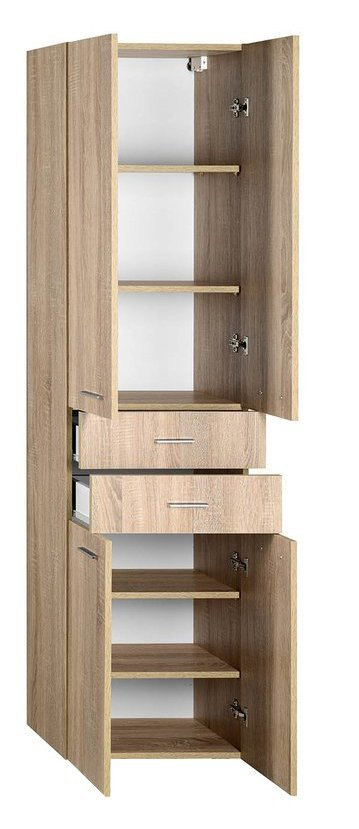 Sapho Zoja kolomkast 50x184cm eiken platina