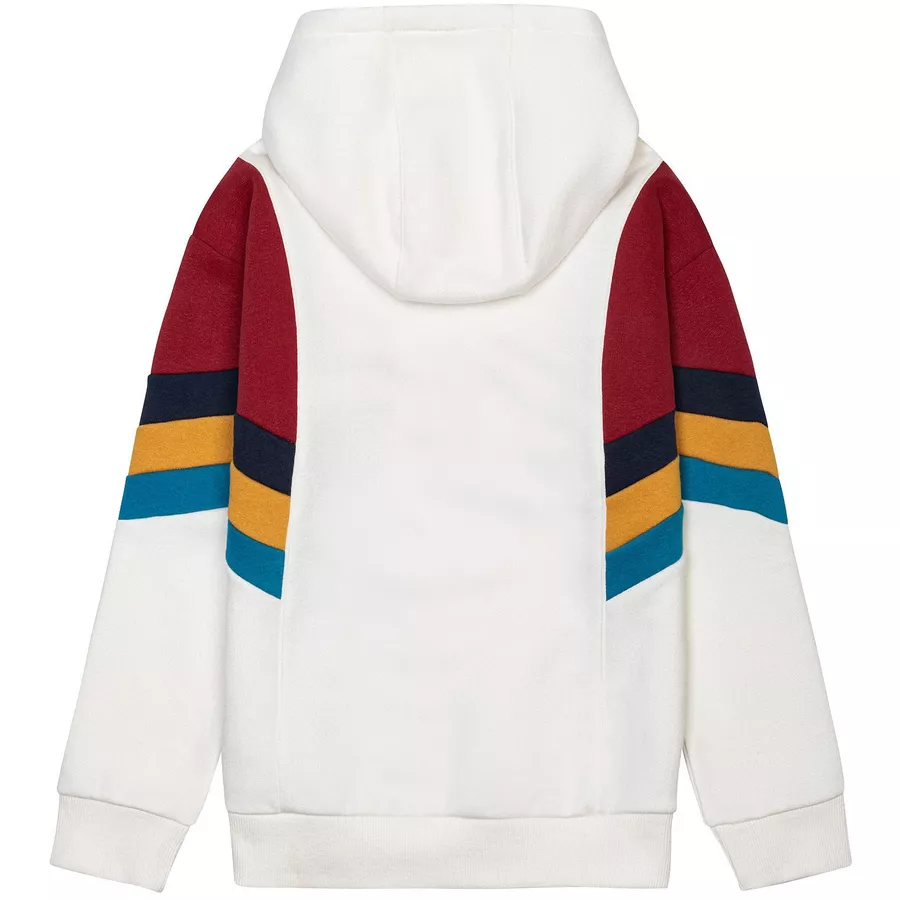 MINOTI Hoodie CremeweißRot