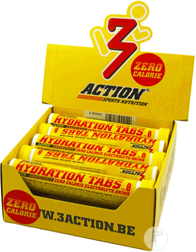 3Action Hydration Tabs Citron Tubes 10x20 Comprimés
