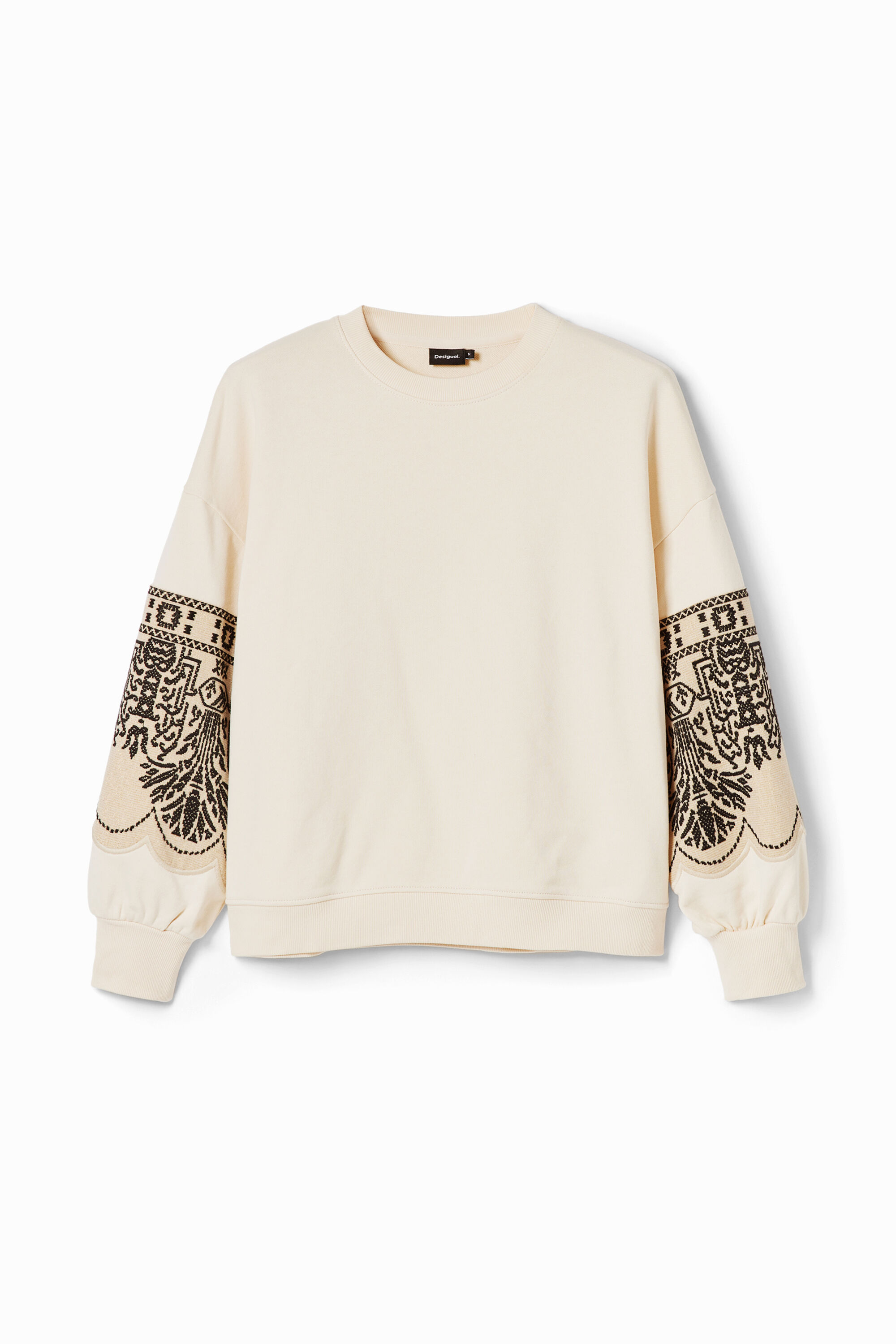 Moletom oversized bordado