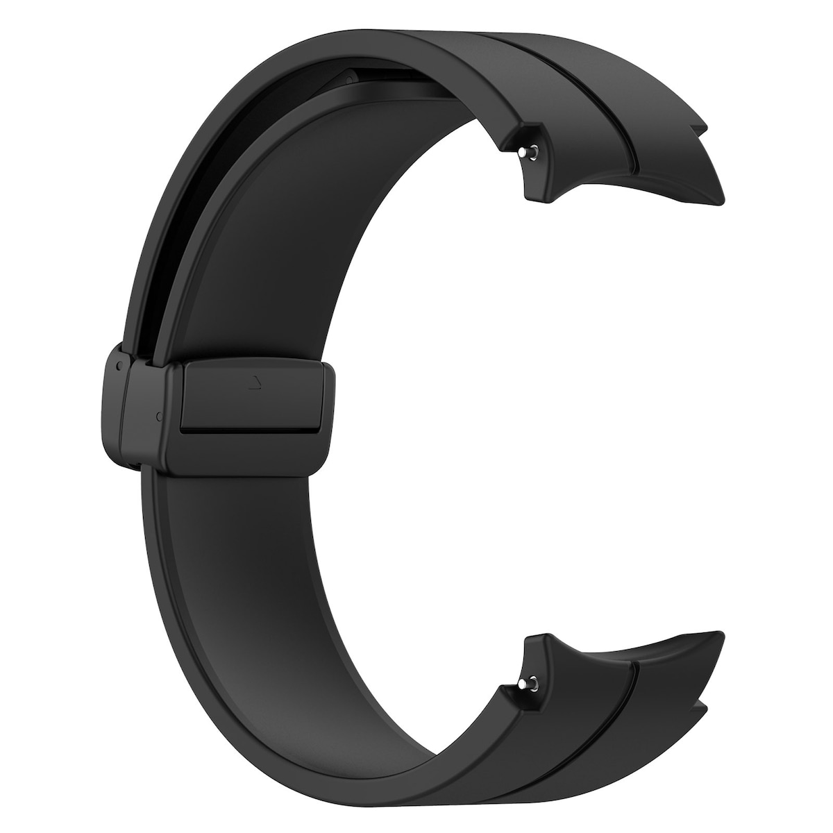 Silikonklokkerem 20 mm for Samsung Galaxy Watch 5/4 Sort 13.1+9.1 cm