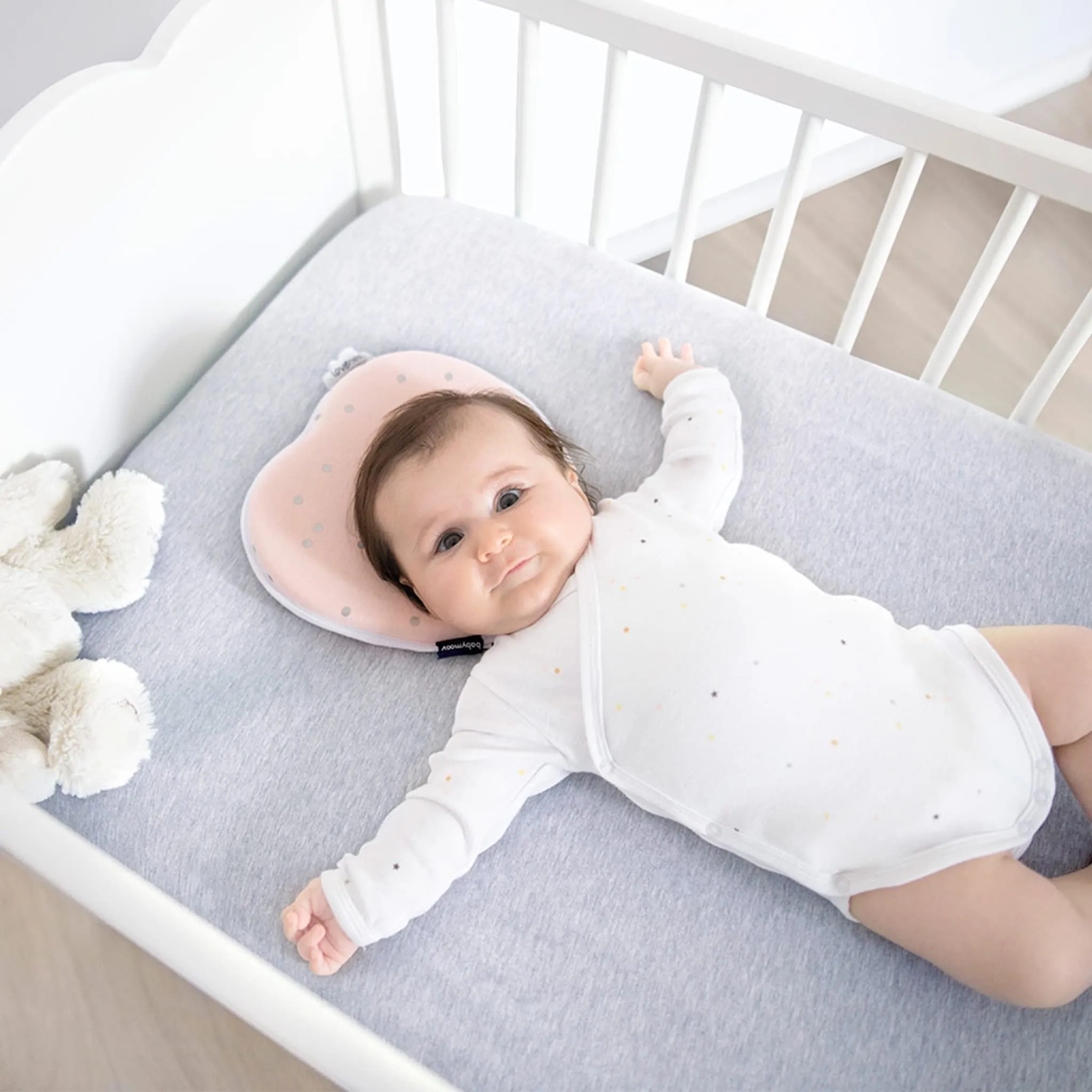 Babymoov Coussin de Support Ergonomique Coeur - Rose