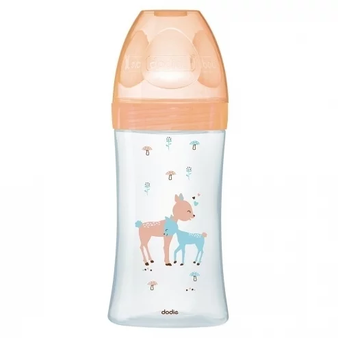 Biberon Sensation+ en verre Biche débit 2 - 270ml