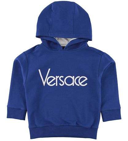 Versace H?ttetr?je - Blå/Hvid m. Logo