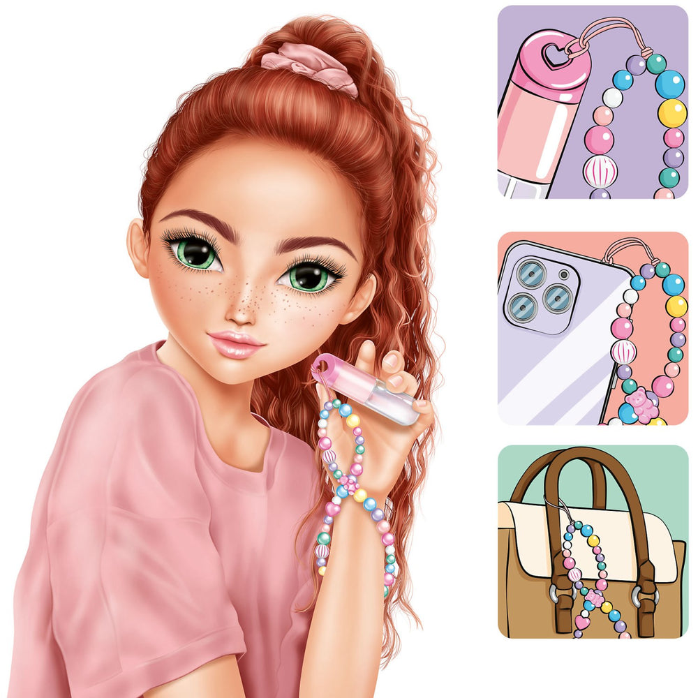 Køb TOPModel Candy Glam Lipgloss Og Perlekæde Sæt