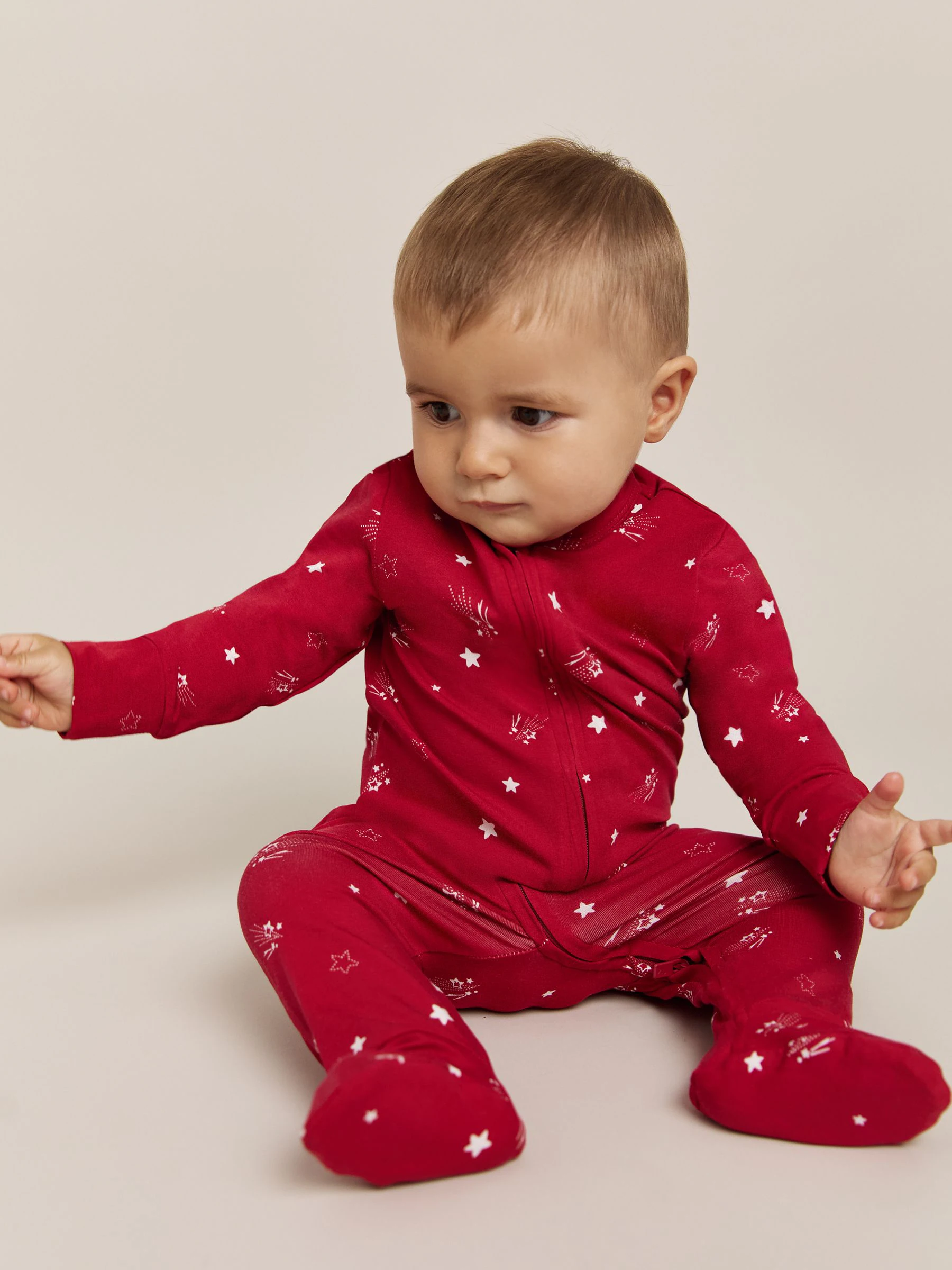 Reiss Joy 2 Pack Bird-Print Jersey Sleepsuits