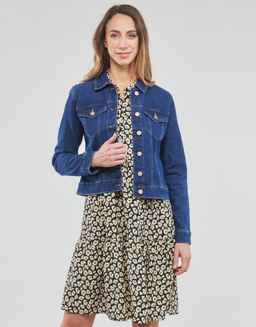 JDY - JDYREMI SHORT LS JACKET Azul