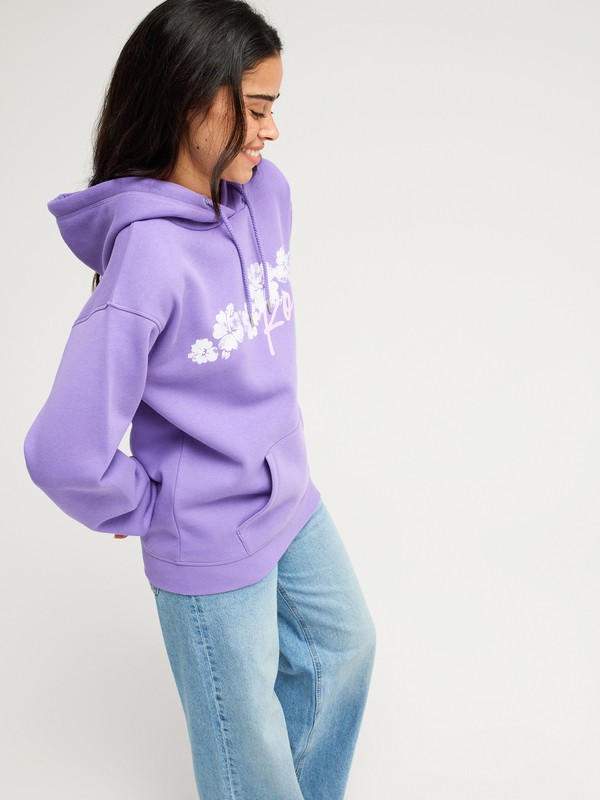 Surf Stoked Brushed Sweat capuche décontracté Violet Femme