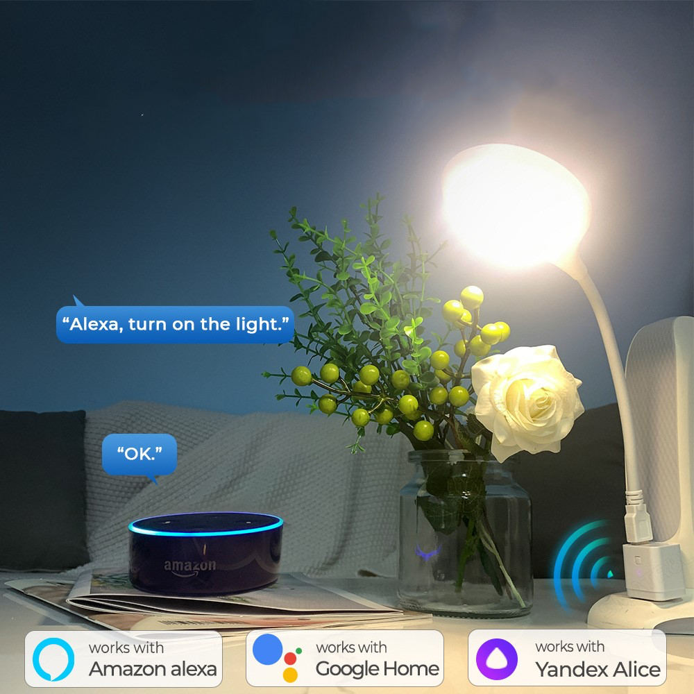 WLAN EASY-USB Smart Schalter MQTT Intelligente Zeitschaltuhr   Sprachsteuerung für MacOS/Windows/iOS/Android - Weiss