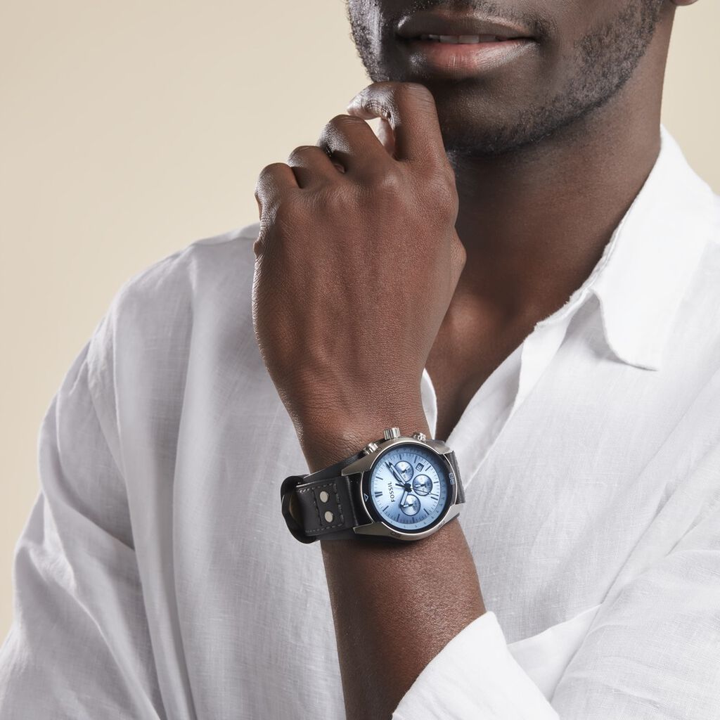 Montre Fossil Coachman Bleu