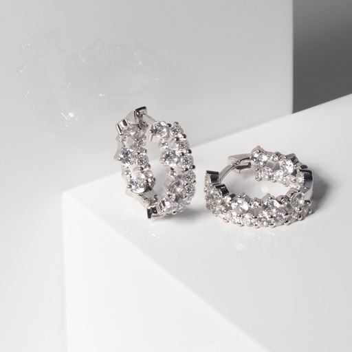 Sif Jakobs Jewellery Livigno Øreringe, Silver