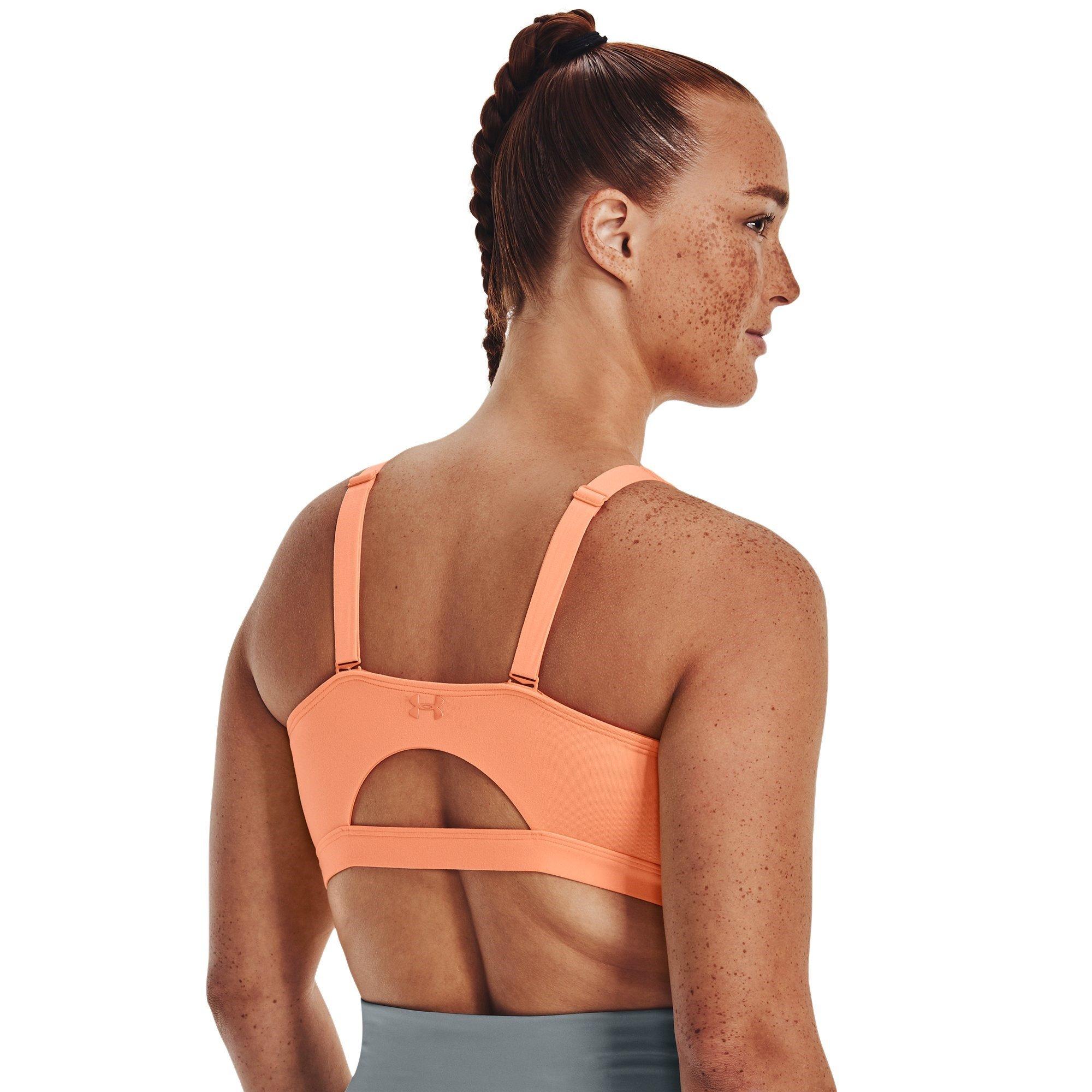 Under Armour UA SmartFoam Evolution Mid Support Sports Bra Womens