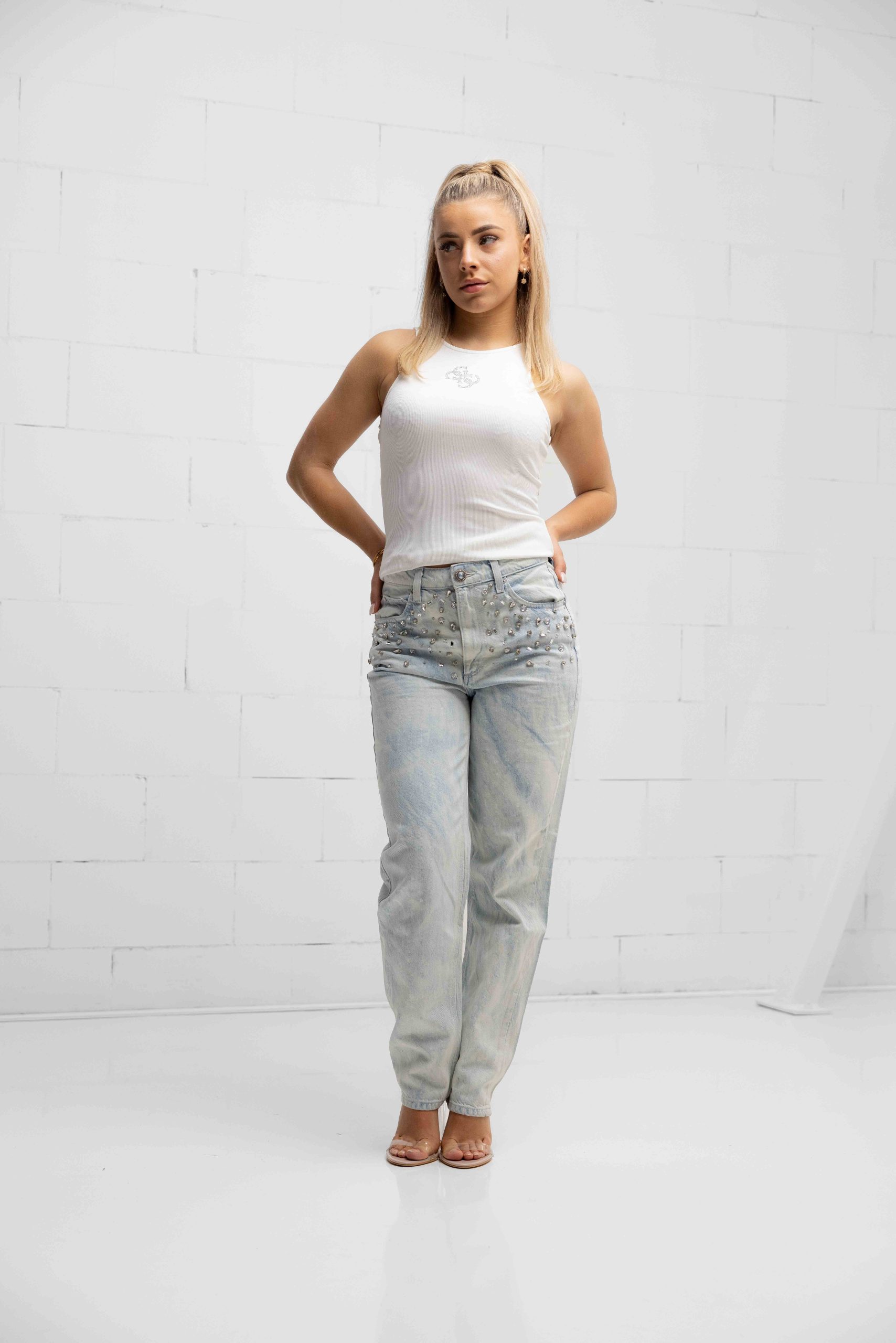 Guess Guendalina Top Dames Wit