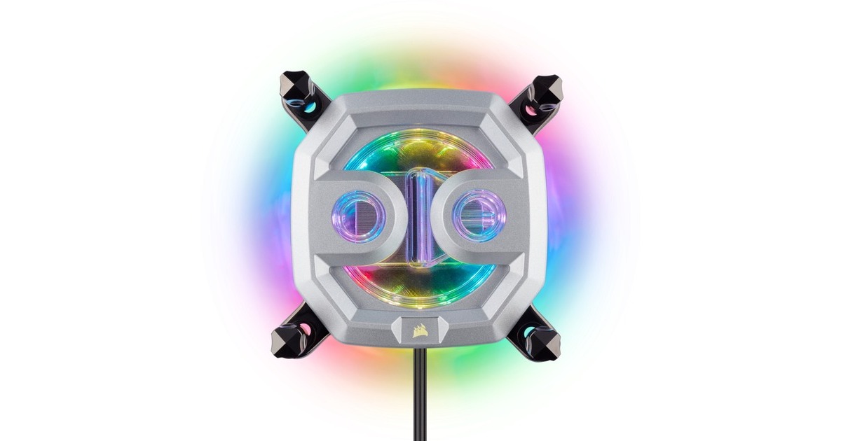 CorsairHydro X Series XC9 RGB CPU Waterblok cpu-koeler  (Zilver)