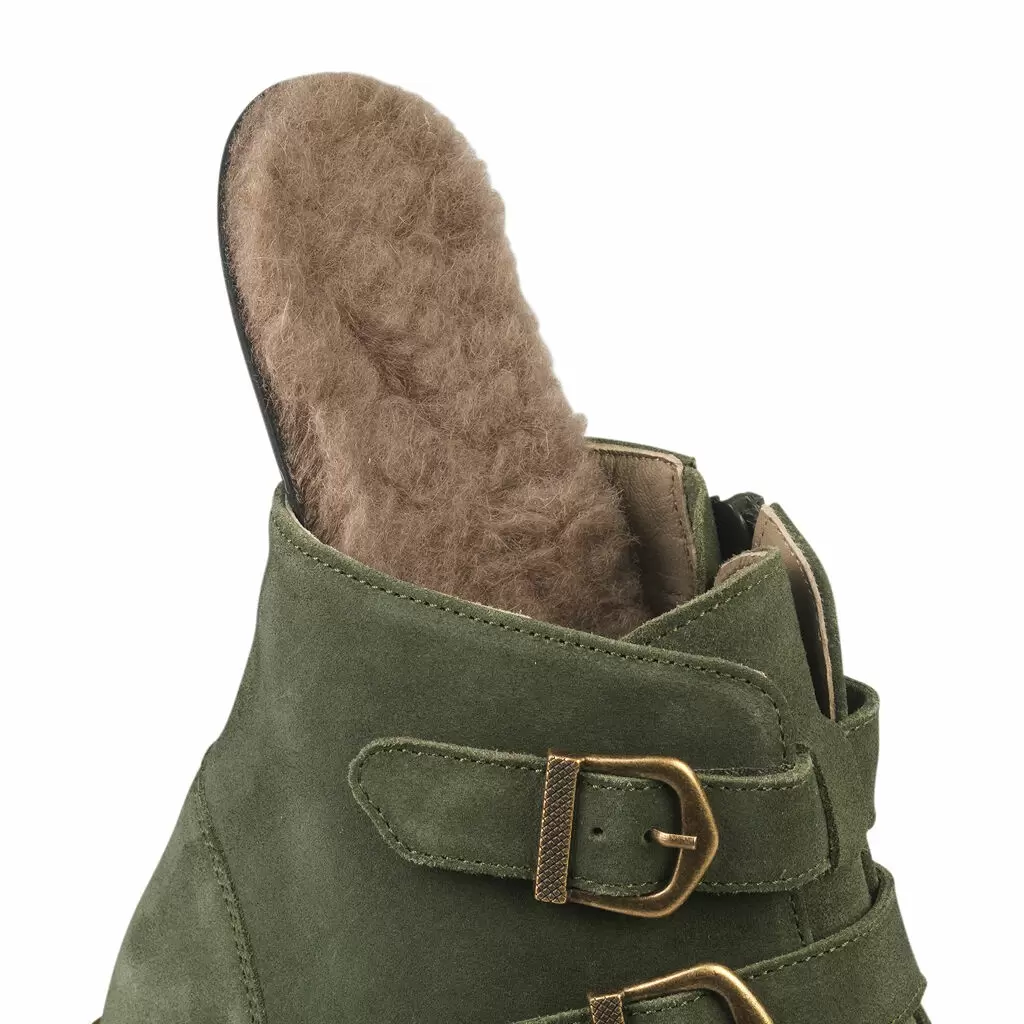Stiefel & Stiefeletten - Winterbootie ISY grün