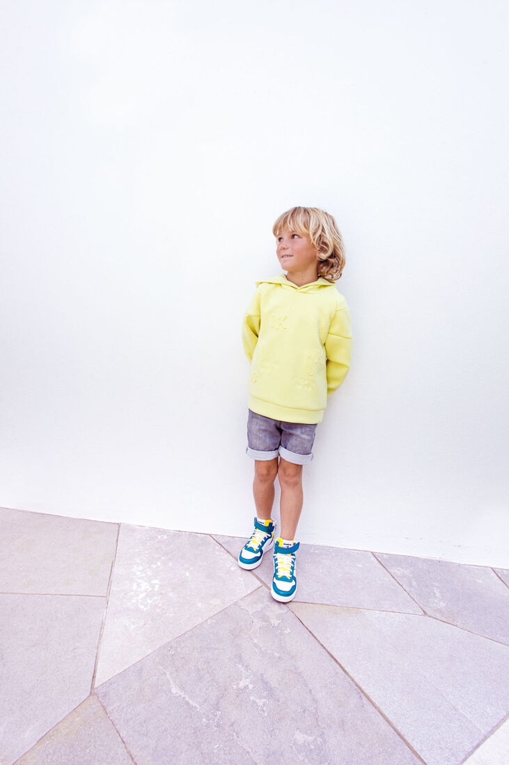 IKKS lime ikks sweater sweat shirt