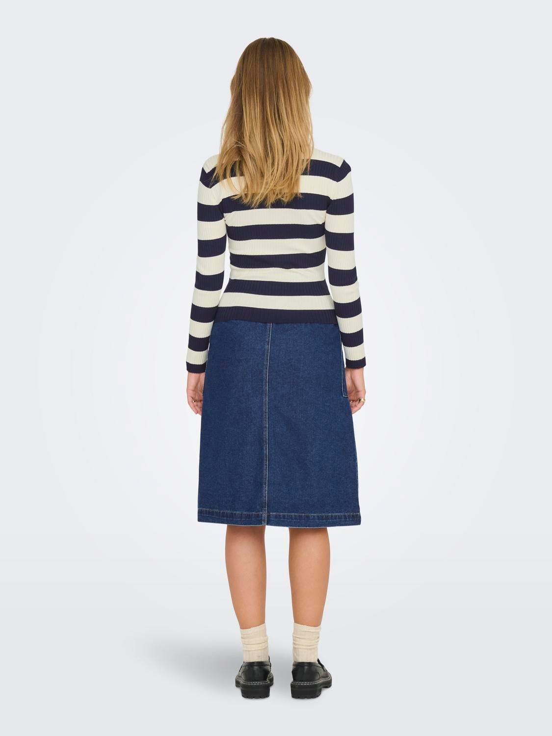 JDYPLUM Strickpullover Sky Captain