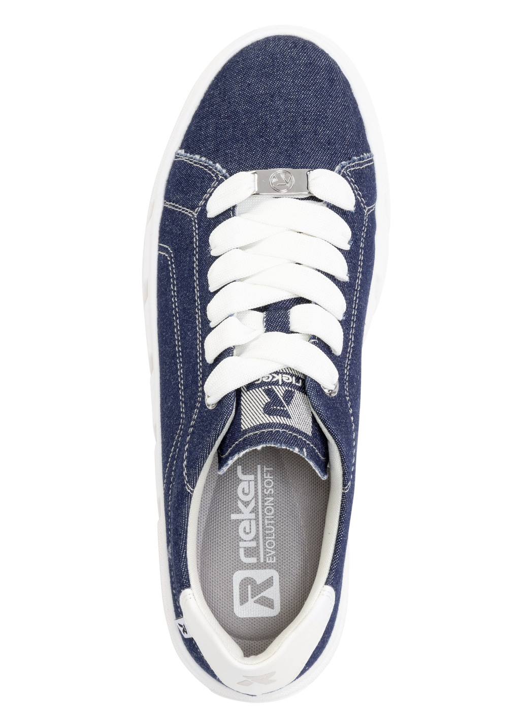 Sneaker mit Synthetik-Besatz