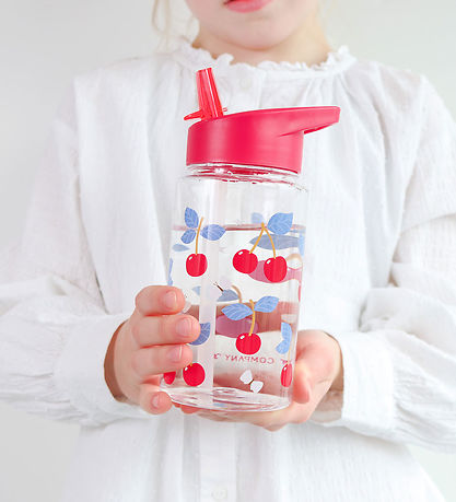 A Little Lovely Company Trinkflasche - 450 ml - Kirschen