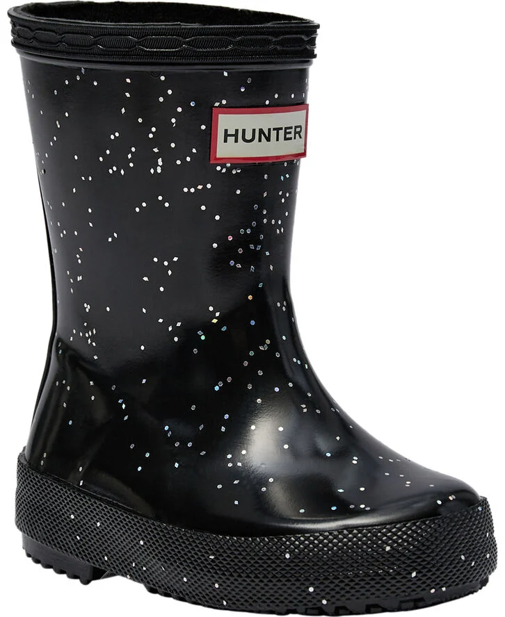 Hunter Kids first giant glitter Black
