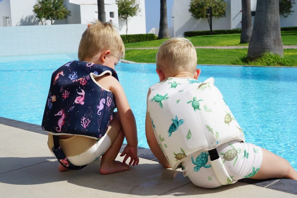 Filibabba - Svømmevest 3-4 år - Rainbow Reef - (FI-02992)