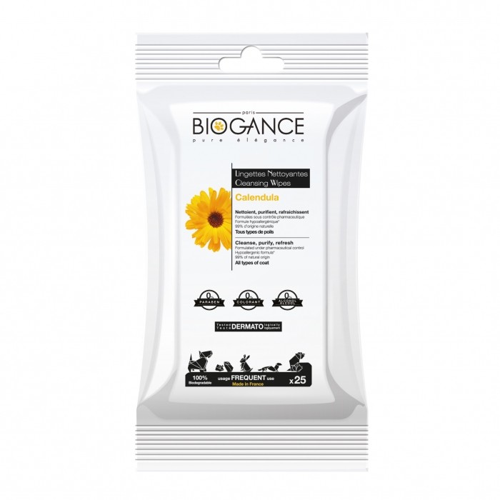 Lingettes nettoyantes douces