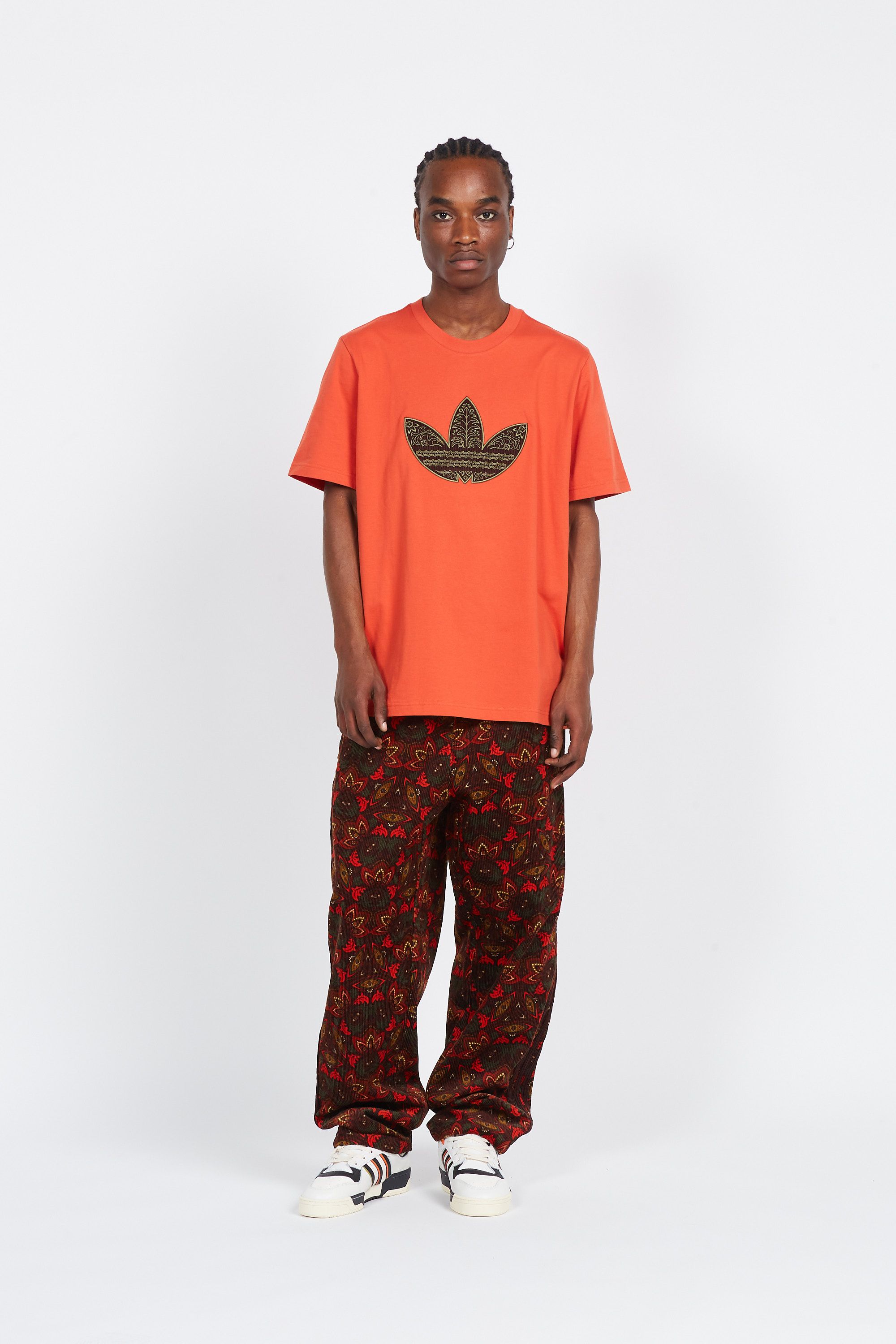 ADIDAS T-shirt  CORDUROY Rouge