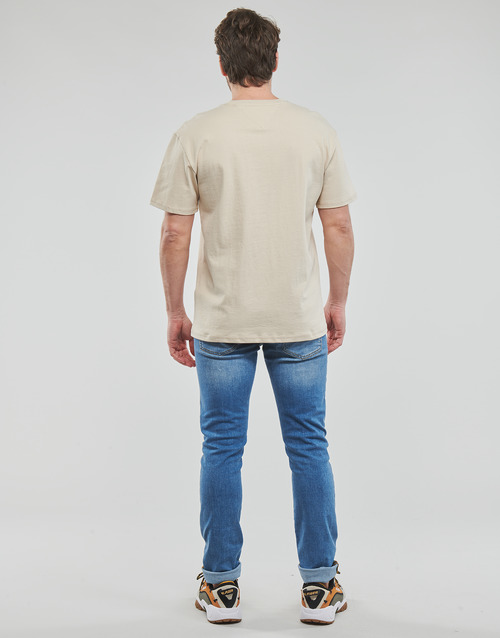 Tommy Jeans - TJM CLSC TOMMY XS BADGE TEE - Beige