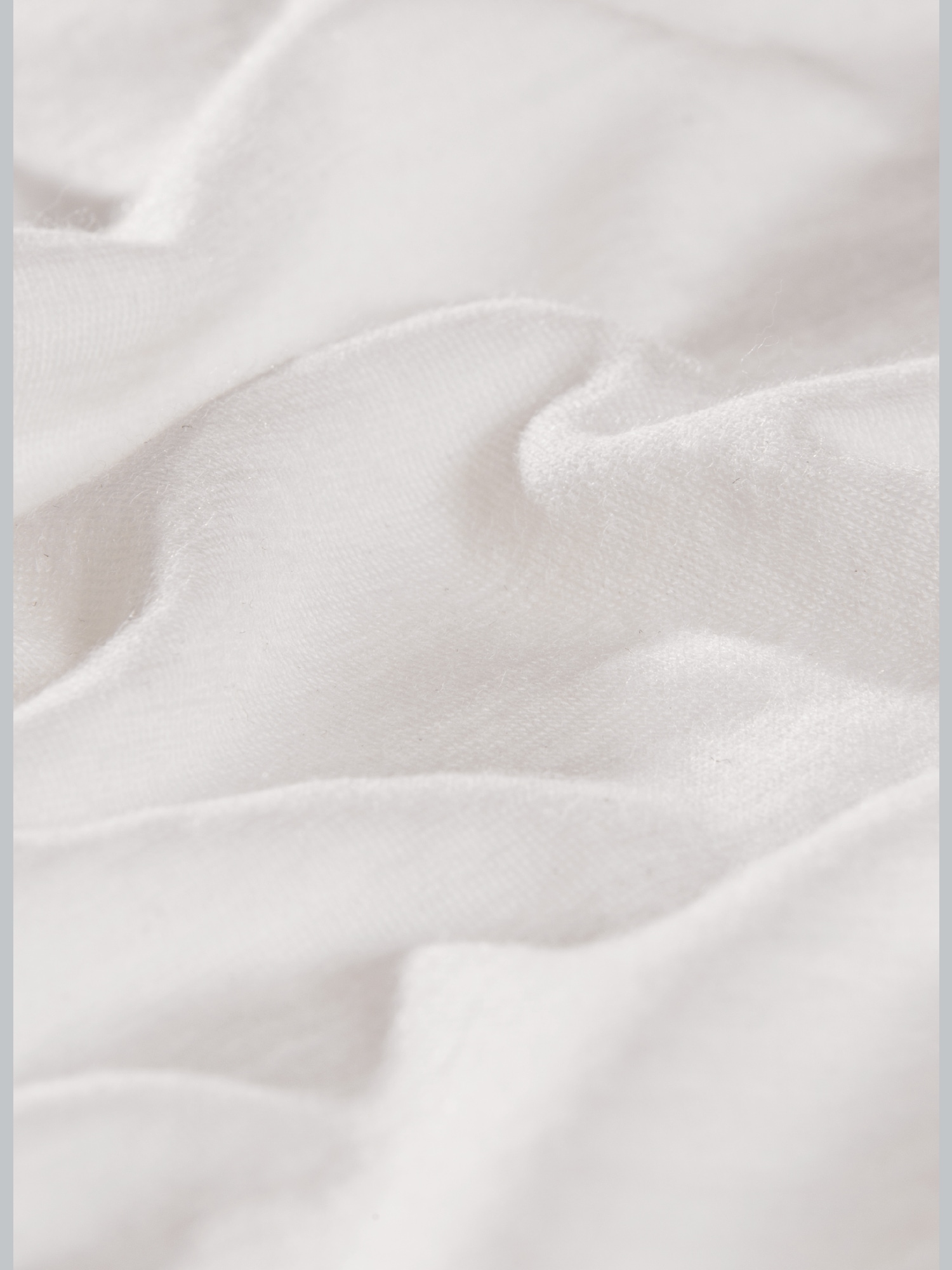 T-Shirt aus Merinowolle Natur
