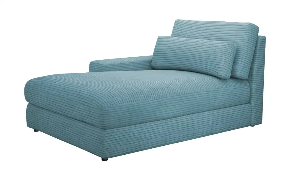 Element Branna Petrol Cordstoff Ottomane links