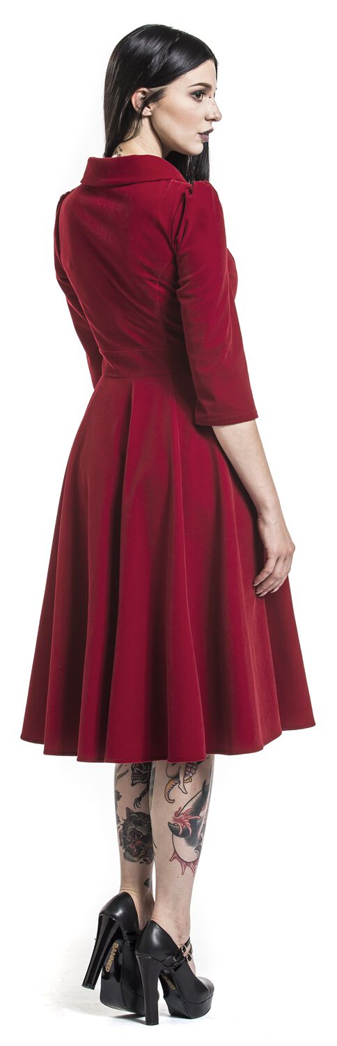 Robe De Cocktail En Velours | H&R London Robe mi-longue