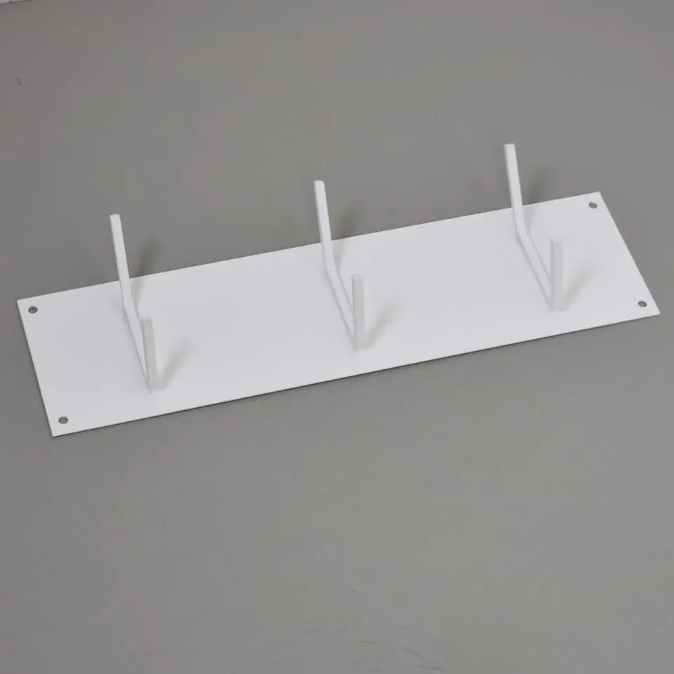 LOFT42 Factory Kapstok 5 Dubbele Haken - Metaal - Wit