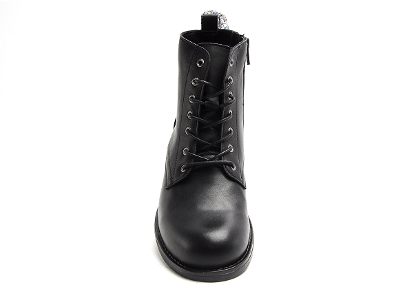 Margarita mariotti boots bottine plates femme punk madonna cuir noir