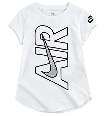 Nike T-Shirt - Weiß m. Logo