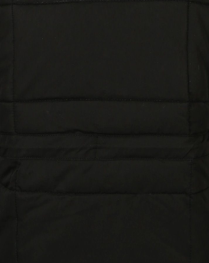Stepp-Jacke GET READY mit Teddyplüsch in schwarz