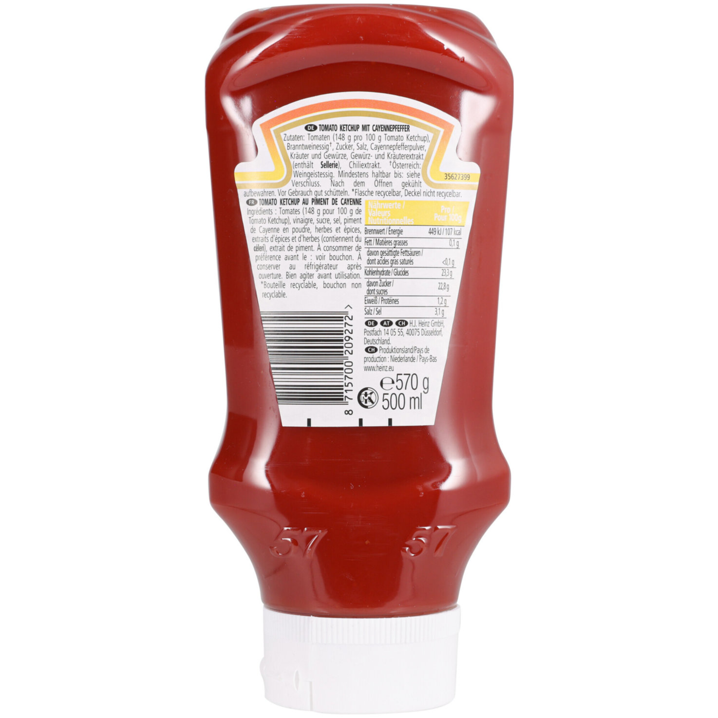 Heinz Hot Chilli Ketchup