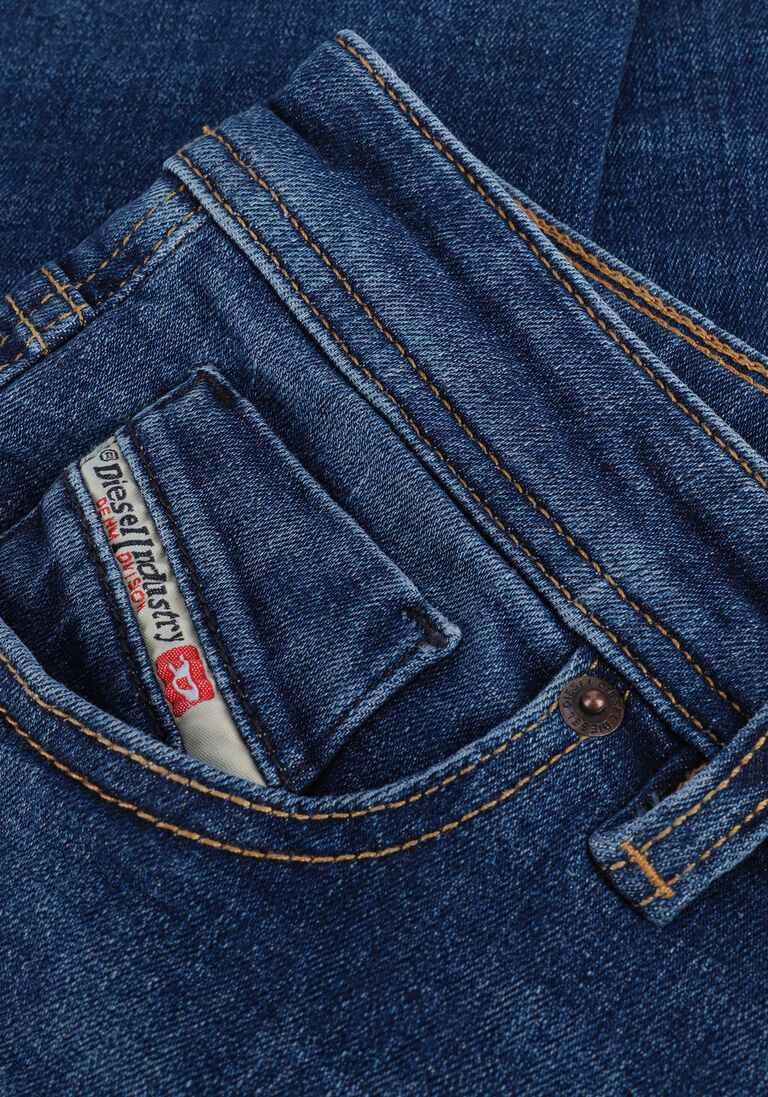 DIESEL donkerblauwe diesel straight leg jeans 2004 d-joy