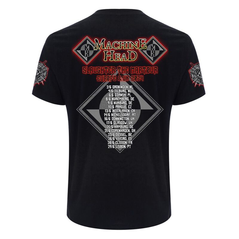 Martour 2024 | Machine Head T-Shirt Manches courtes
