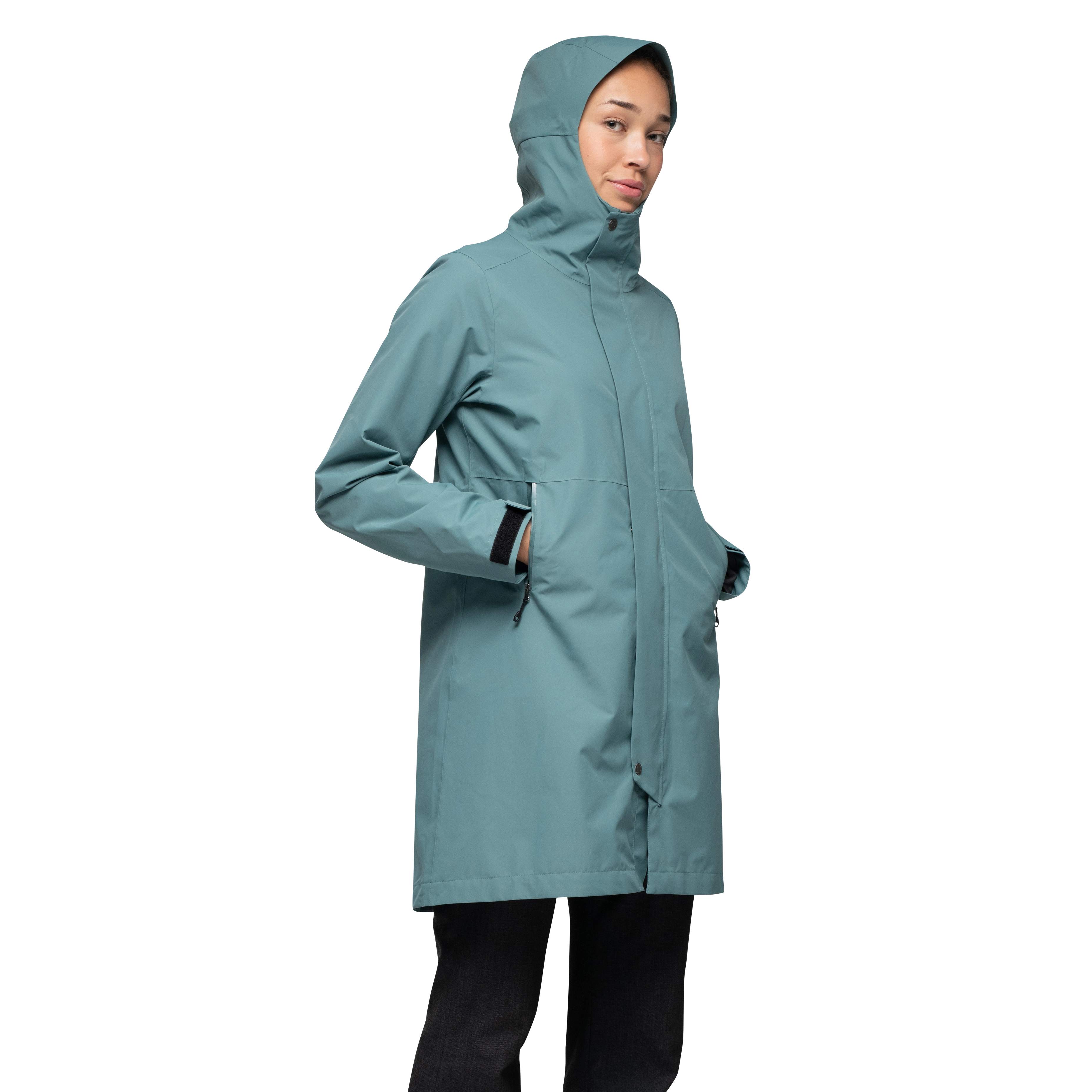 Urban 2L Shell Coat Women Grey Sage