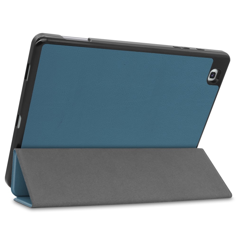 Samsung Galaxy Tab S6 Lite (2024/2022/2020) Leder Tasche Smart Case Hülle S-Pen Halterung - Blau / Grün