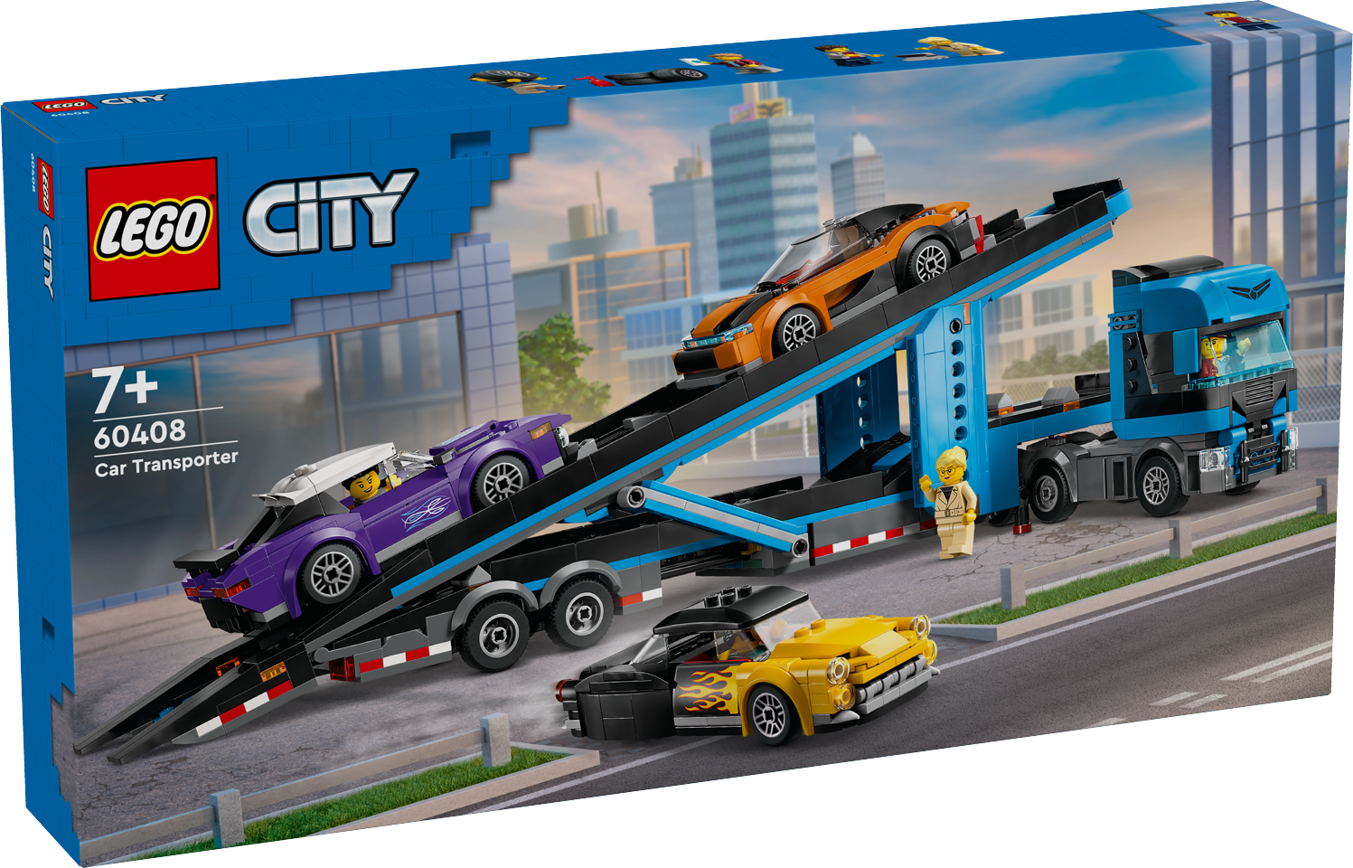 LEGO City - Biltransport med sportsvogne (60408)
